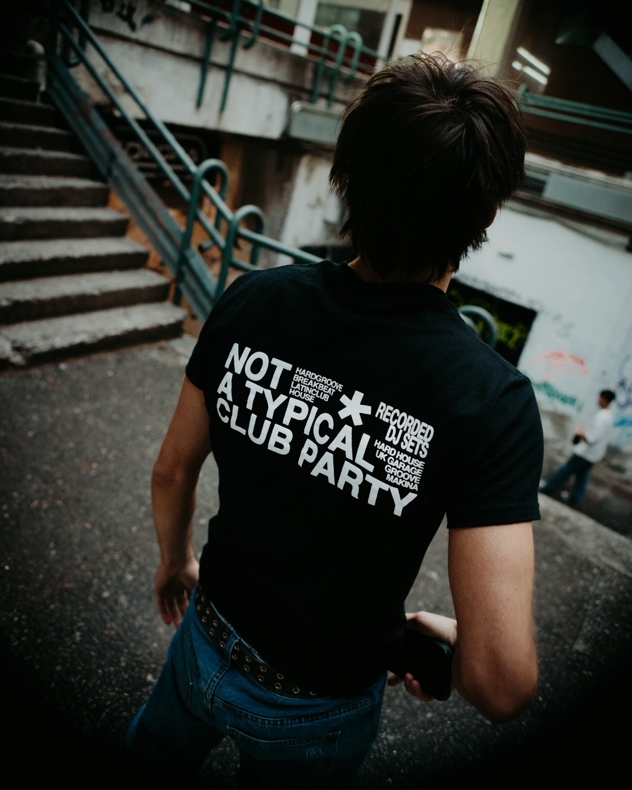 Not a Typical Club Party - Black Tee - Image 1